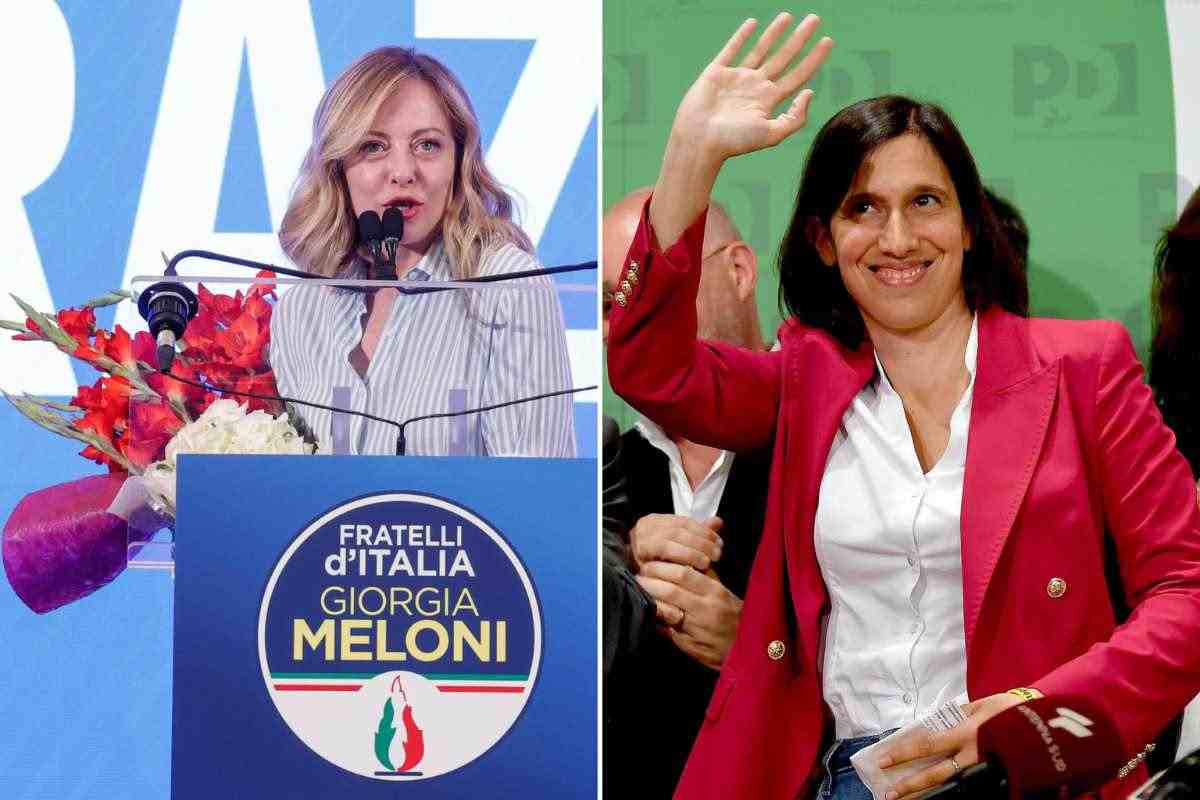 Giorgia Meloni ed Elly Schlein altre donne protagoniste europee