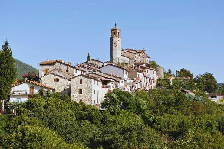 greccio nel lazio borgo da visitare