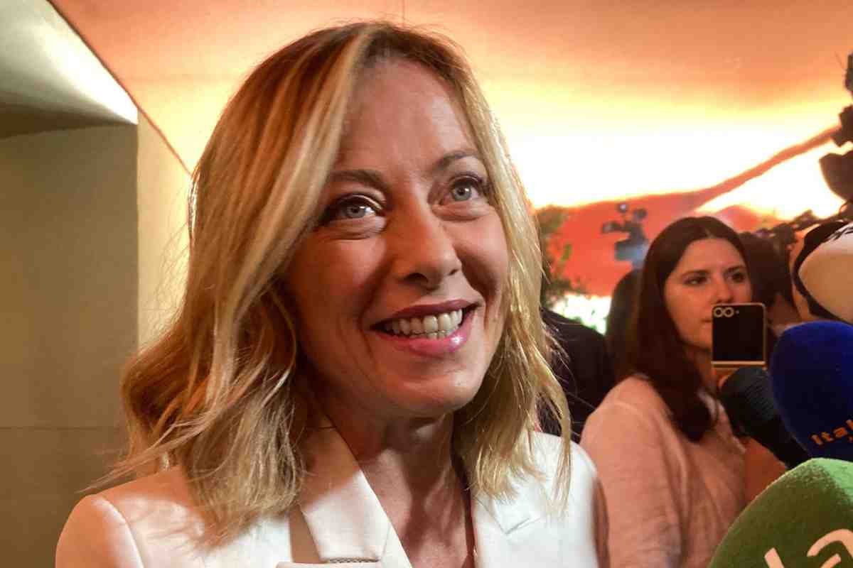 Giorgia Meloni la rinuncia