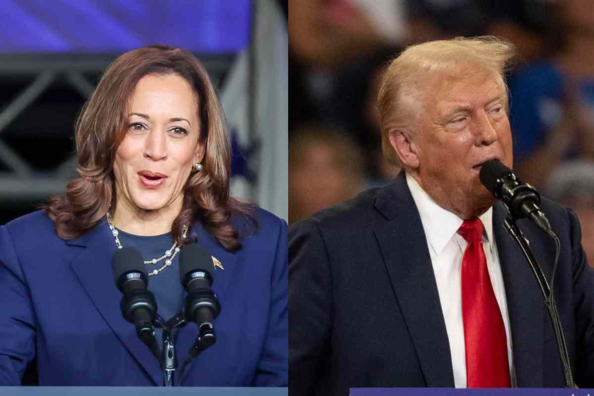 harris trump dibattito tv