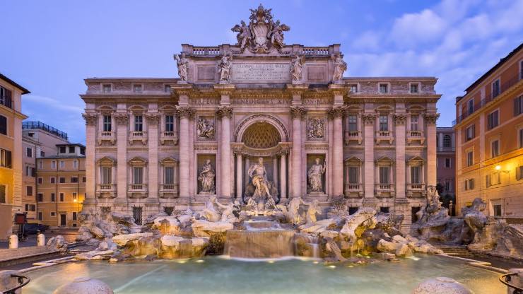 Fontana di Trevi a pagamento