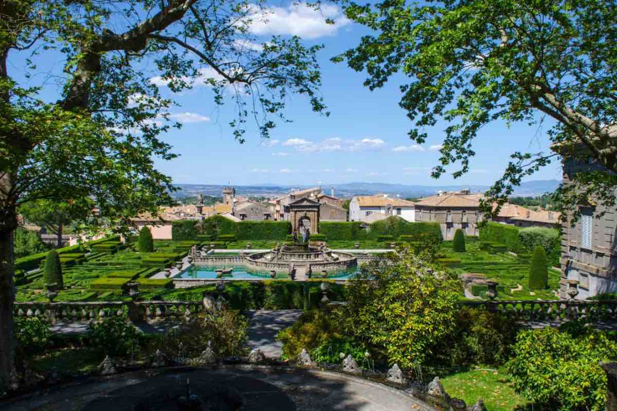 Giardino meraviglioso nel Lazio