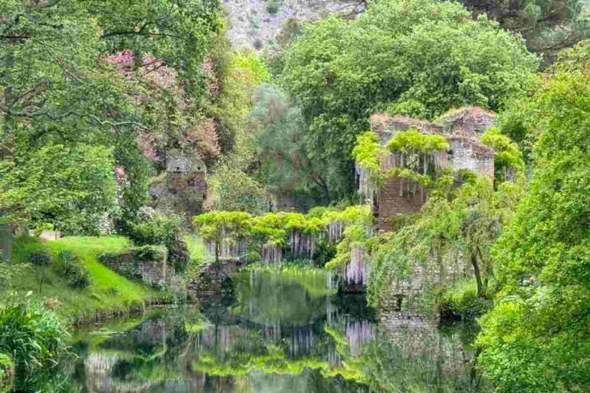 Il giardino più bello del mondo si trova nel Lazio