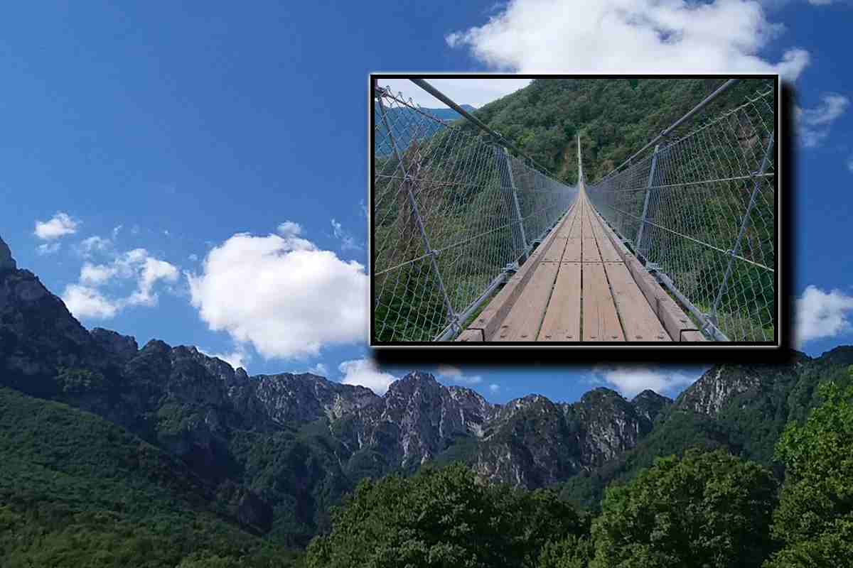 Ponte Tibetano in Abruzzo