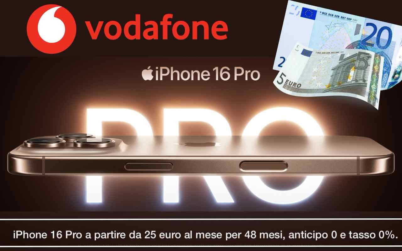 Offerta Vodafone iPhone 16 Pro