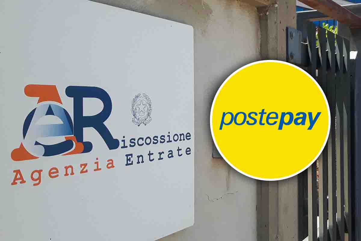 Agenzia Entrate Riscossione e Postepay 