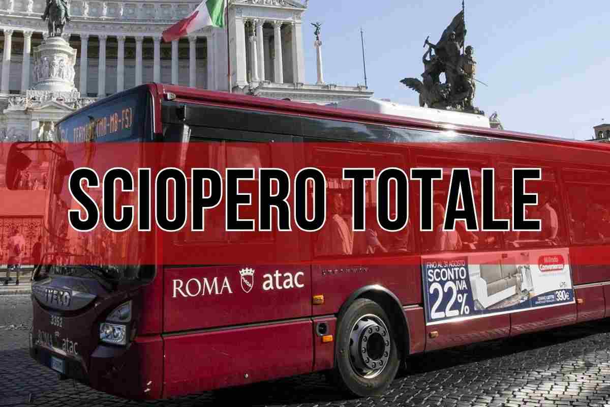 Sciopero totale dei mezzi