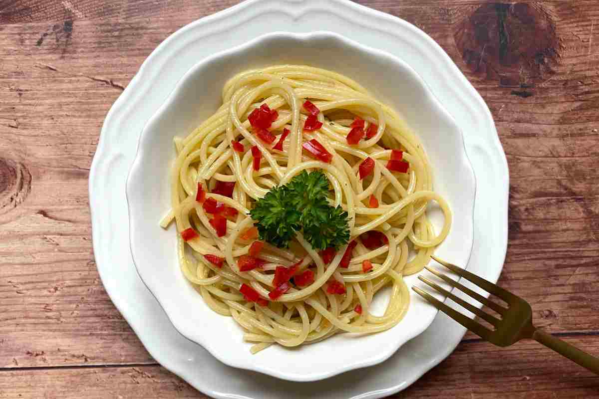 Spaghetti con peperoncino