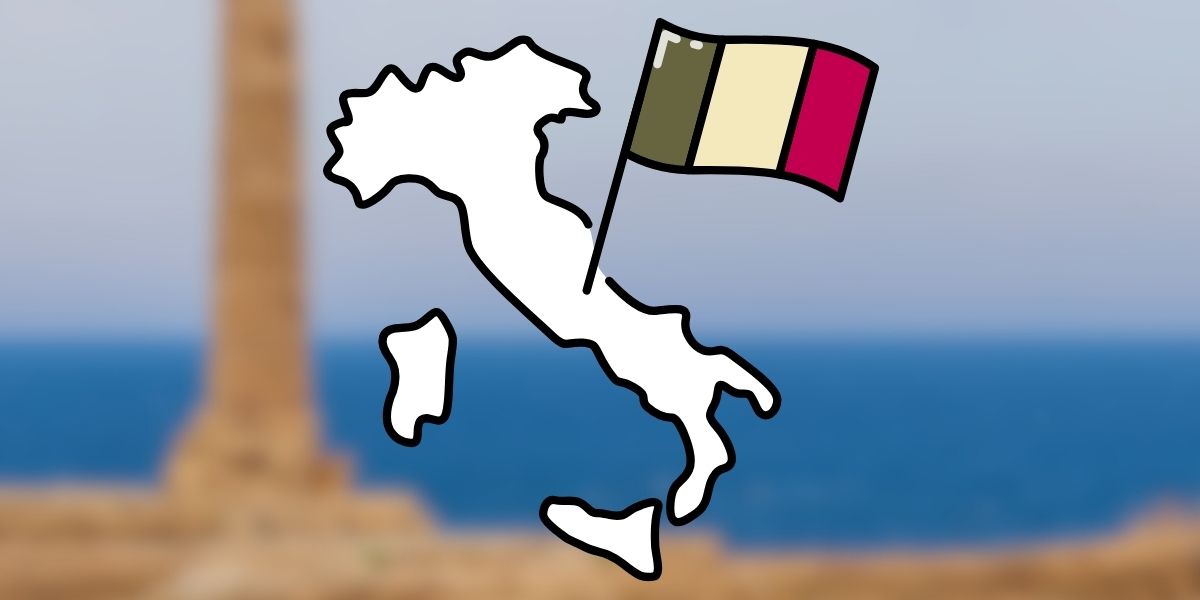 La colonna più bella d'Italia si trova precisamente qui