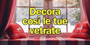 Vetrata in casa, idee fai da te per decorarla con pochi soldi