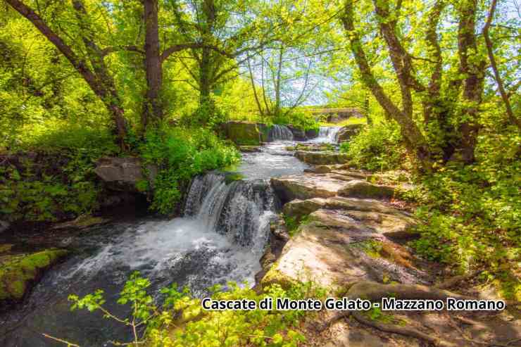 Le Cascate di Monte Gelato a Mazzano Romano