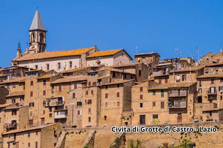 panorama di Civita di Grotte di Castro 